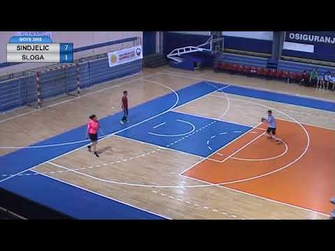 NBSC 2018. Boys 2005. SINĐELIĆ (SRB) - SLOGA (SRB) 12:8
