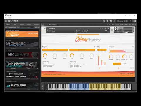 ProjectSAM Colours: Animator - 2.0 (demo sound)