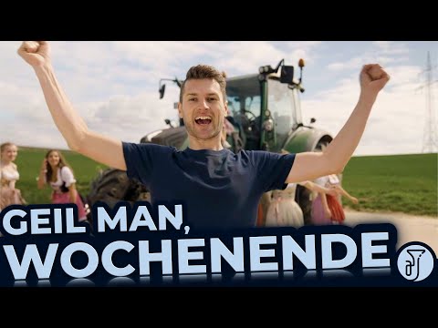 Geil man, Wochenende (Offizielles Musikvideo) - Micha von der Rampe