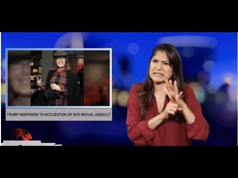 Trump responds to accusation of 90’s sexual assault (ASL - 6.22.19)