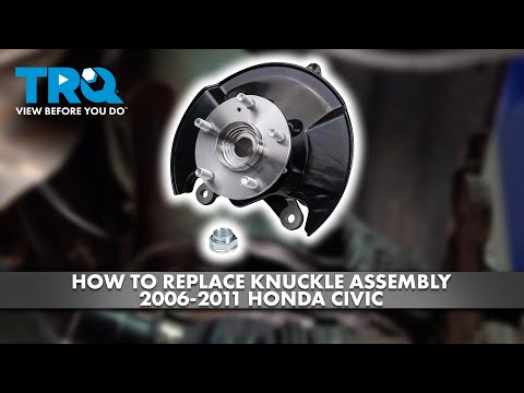 How to Replace Knuckle Assemblies 2006-2011 Honda Civic