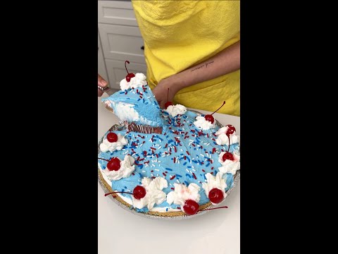 No bake American dessert