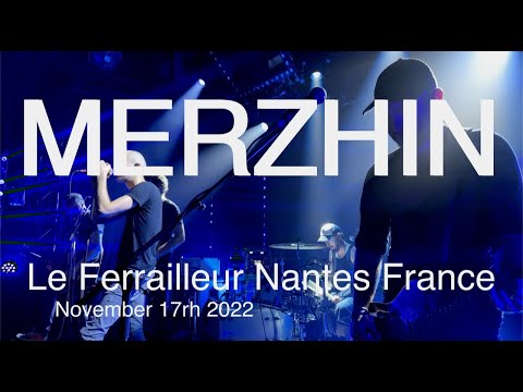 MERZHIN Live Full Concert 4K @ Le Ferrailleur Nantes France November 17th 2022