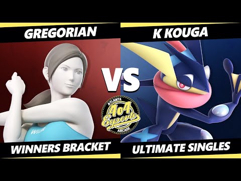 4o4 Smash Night 68 - Gregorian (Wii Fit Trainer) Vs. K Kouga (Greninja) SSBU Ultimate Tournament