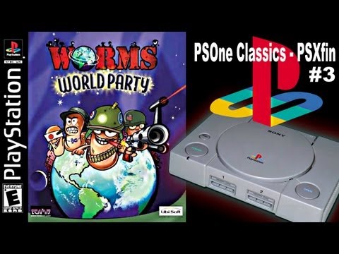 worms world party playstation multiplayer