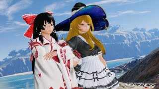 【PSO2NGS】キャラクリ動画～うｐ主が東方キャラを再現するようです～