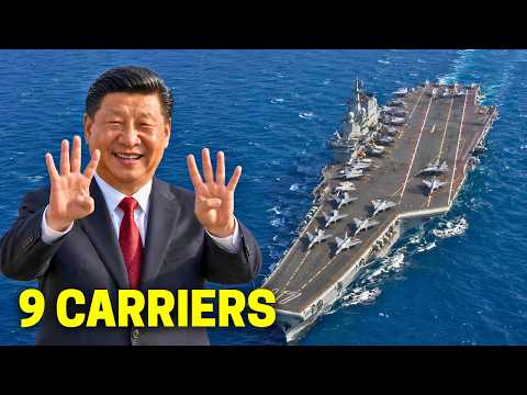 China Found An Extreme Solution To Build 9 Aircraft Carriers By 2035