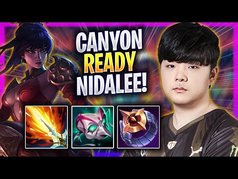 CANYON IS READY TO PLAY NIDALEE! - GEN Canyon Plays Nidalee JUNGLE vs Graves! | Season 2024