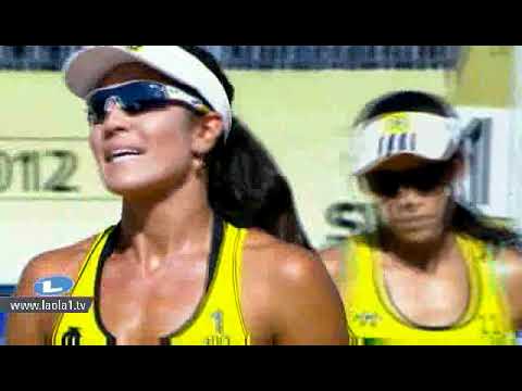 Talita-Antonelli BRA [4] Cicolari-Menegatti ITA [7] Semifinal Brasilia Open 2012 Women