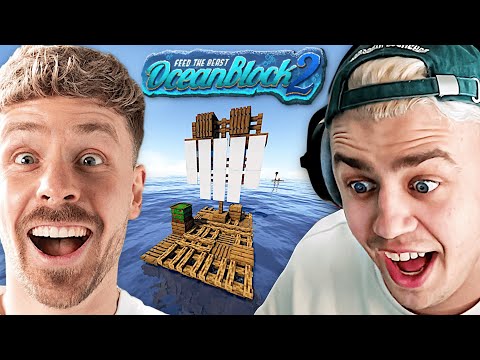 RAFT in MINECRAFT! OceanBlock 2 mit Rewi - Part 1