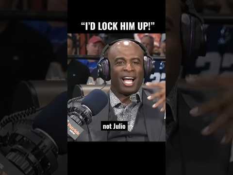Deion Says He’d Lock Up Julio Jones! 🔥👀 #nfl #deionsanders #coachprime #juliojones