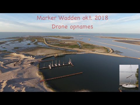 Marker Wadden - oktober 2018 opnames d.m.v. Een drone