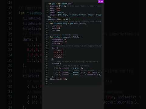 Making 30 second TileMaps and TileSets with Mantra.js #coding #javascript #gamedev