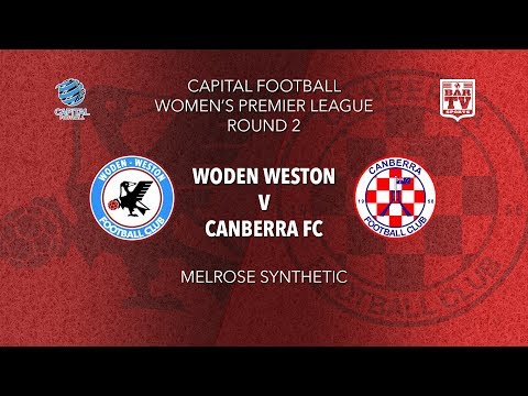 2019 Capital Football Women's - Round 2 - Woden Weston FC v Canberra FC