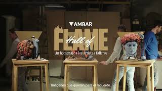 Cervezas Ambar Hall of flame | Homenaje a los artistas falleros anuncio