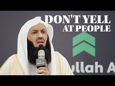 NEW | Don't yell at people! - Mufti Menk in Sheffield - Full Lecture