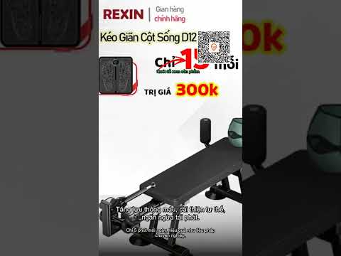 Máy kéo giãn cột sống Rowanto D12 PRO, Máy kéo giãn cột sống lưng, cổ vai hỗ trợ giảm đau lưng, tho…