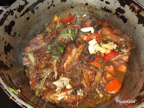 Jamaican Brown Stew Chicken Holiday Version ( Jammas day 7 )