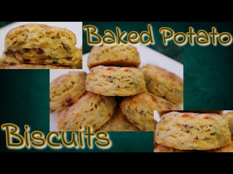 Baked Potato Biscuits: You Won't Believe How Well a Baked Potato Works as a Bread!