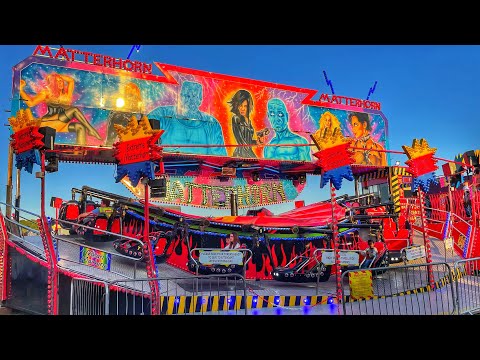 Hatwells Fun Fair Vlog -  Didcot August 2022 Extreme Heat & Extreme Matterhorn 🥵 😵‍💫