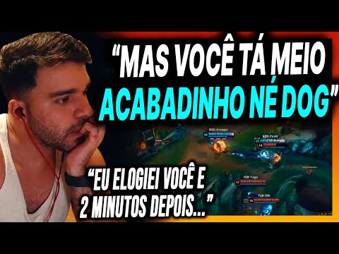 MINERVA CONVERSANDO COM O TITAN PÓS TROLLADA NO JOGO RED vs FURIA