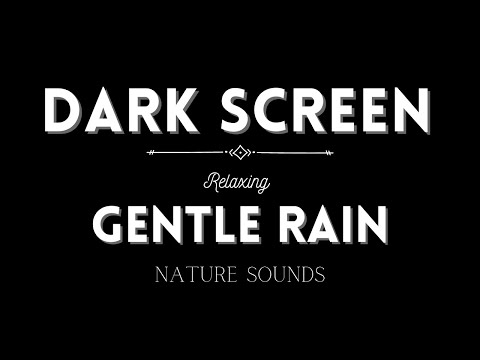 10 Hours of Gentle Night Rain, Rain Sounds for Sleeping - Reduce Stress, Stop Insomnia, Relax, Study