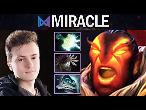 NIGMA.MIRACLE EMBER SPIRIT GOES ARMOR BUILD - DOTA 2 7.26 GAMEPLAY