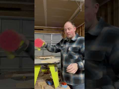 Quick method to see if you sanded enough! #woodworking #nowyouknow #diy #sanding #tips