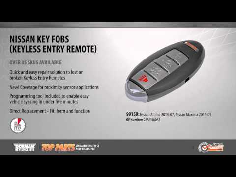 Highlighted Part: Keyless Entry Transmitter for Select Infiniti & Nissan Models
