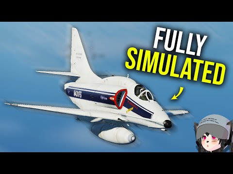 This Realistic Flight Sim Plane is FREE, DCS World A-4E Skyhawk