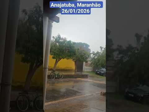 🇧🇷 ANAJATUBA, MARANHÃO 2601/2026 #chuvas #chuva #alerta #rain #turismo