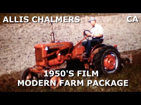 1950's Allis Chalmers Dealer Movie Modern Farm Package Model CA Tractor