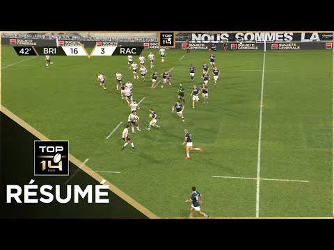 TOP 14 - Résumé CA Brive-Racing 92: 19-23 - J9 - Saison 2020/2021