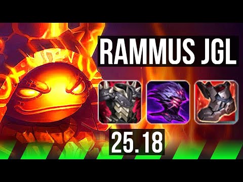 RAMMUS vs DR. MUNDO (JGL) | EUW Master | 25.18