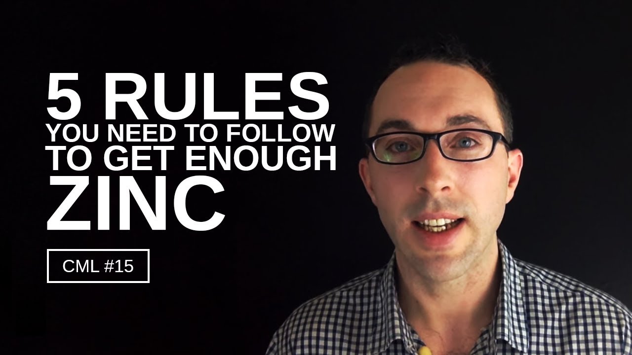 5 Rules You Need to Follow to Get Enough Zinc