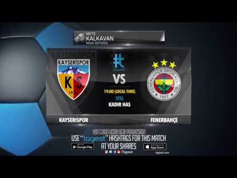 Tagiest ● # ● Kayserispor - Fenerbahçe ⊗ STSL ⊗ 29/01/2017