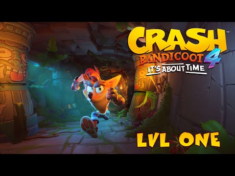 Crash Bandicoot N Sane Trilogy 4K HDR PS5 Let's Play! Gameplay lvl 1 Rude awakening