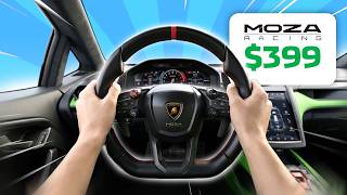 Lamborghini & MOZA Made a $399 Sim Racing Wheel!