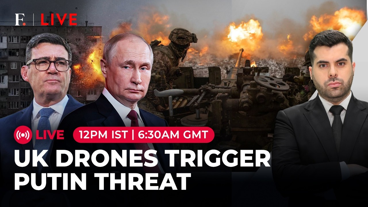 'Will Back Ukraine': UK Hits Back As Russia Says British Drones Hit Its Territory | Firstpost Live