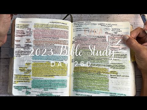 Study the Bible in One Year: Day 260 Ezra 1-3 | Bible study for beginners