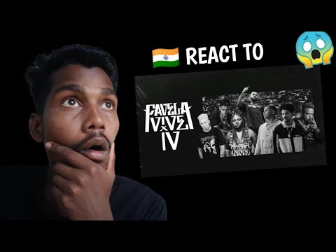 INDIAN REACT TO Favela Vive 4 ADL | Esau Baru
