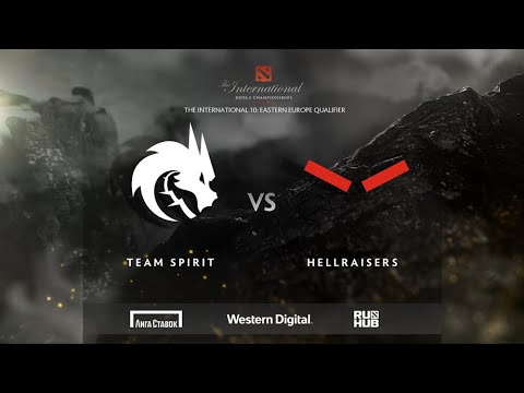 Team Spirit vs HellRaisers, TI10 — Eastern Europe Qualifier, bo3, Audio Version