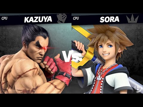 Super Smash Bros. Ultimate - Kazuya vs Sora [Nintendo Switch]