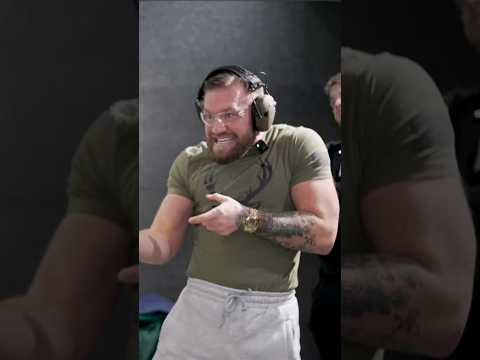 Conor Mcgregor coked up at gun range