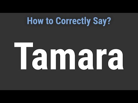 How to Pronounce Name Tamara (Correctly!)