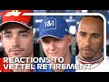 Drivers React To Sebastian Vettel's Retirement