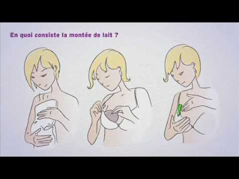 comment soulager montée de lait