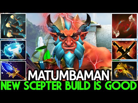 MATUMBAMAN [Troll Warlord] New Scepter Build is Good Can't Be Stopped Dota 2
