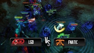 Amazing teamwipe by Fnatic vs LGD @ HyperX D2L