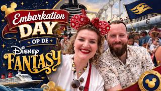Embarkation Day op de Disney Fantasy